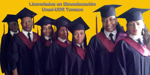 Ceremonia de grado en la Unidad de Desarrollo Regional -UDR- de Tumaco