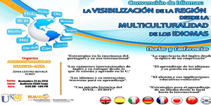 Convención de idiomas “La visibilización de la región desde la multiculturalidad de los idiomas”