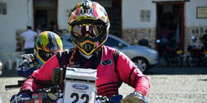 Estudiante de Psicología, campeona nacional de Enduro