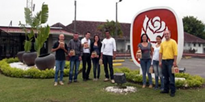 Estudiantes del CCAV Eje Cafetero visitan la planta de tratamiento de aguas residuales industriales de la Compañía Comestibles La Rosa S.A. 