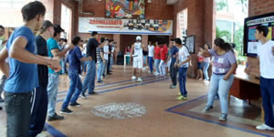 Gimnasia rítmica colegio UNAD