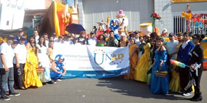 La Bella y la Bestia de la UNAD, en la Feria Bonita