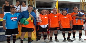 La Universidad Nacional Abierta y a Distancia Campeon  en Futsal