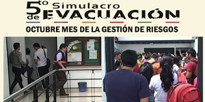 Quinto Simulacro de Evacuación en el CEAD Palmira