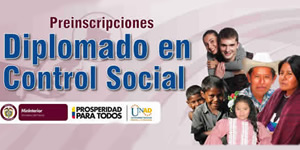 Se abren preinscripciones a programa de educación continuada que busca formar líderes y gestores comunitarios para el efectivo control social 