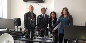 Gobierno de Japón donó equipos de producción radial a la UNAD 