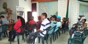 La UNAD estuvo en la Feria de Servicios a jóvenes víctimas del conflicto armado en Turbo