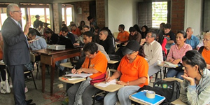 Docentes y servidores promueven la UNAD en Antioquia