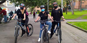 UNAD presente en la Bicicaravana de universidades 
