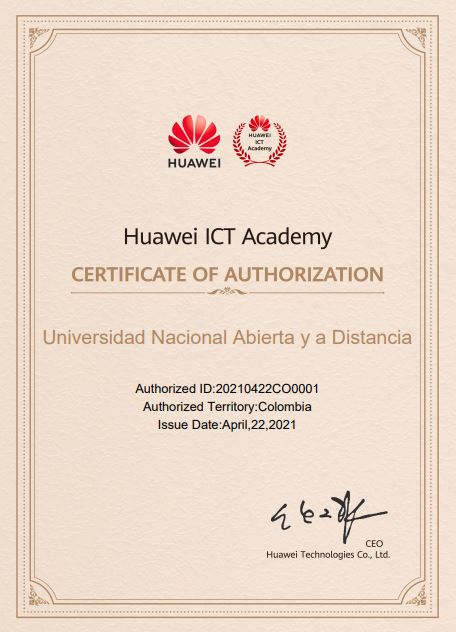 certificado huawei