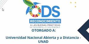 Campo UNAD Y BioUNAD son reconocidas por sus aportes a los ODS