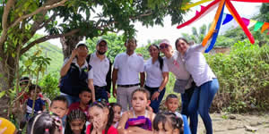 ECEDU Y SISSU realizan actividad de Intervención en el barrio Oasis de la ciudad de Santa Marta