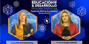 Educación y desarrollo, oferta académica - parte 3