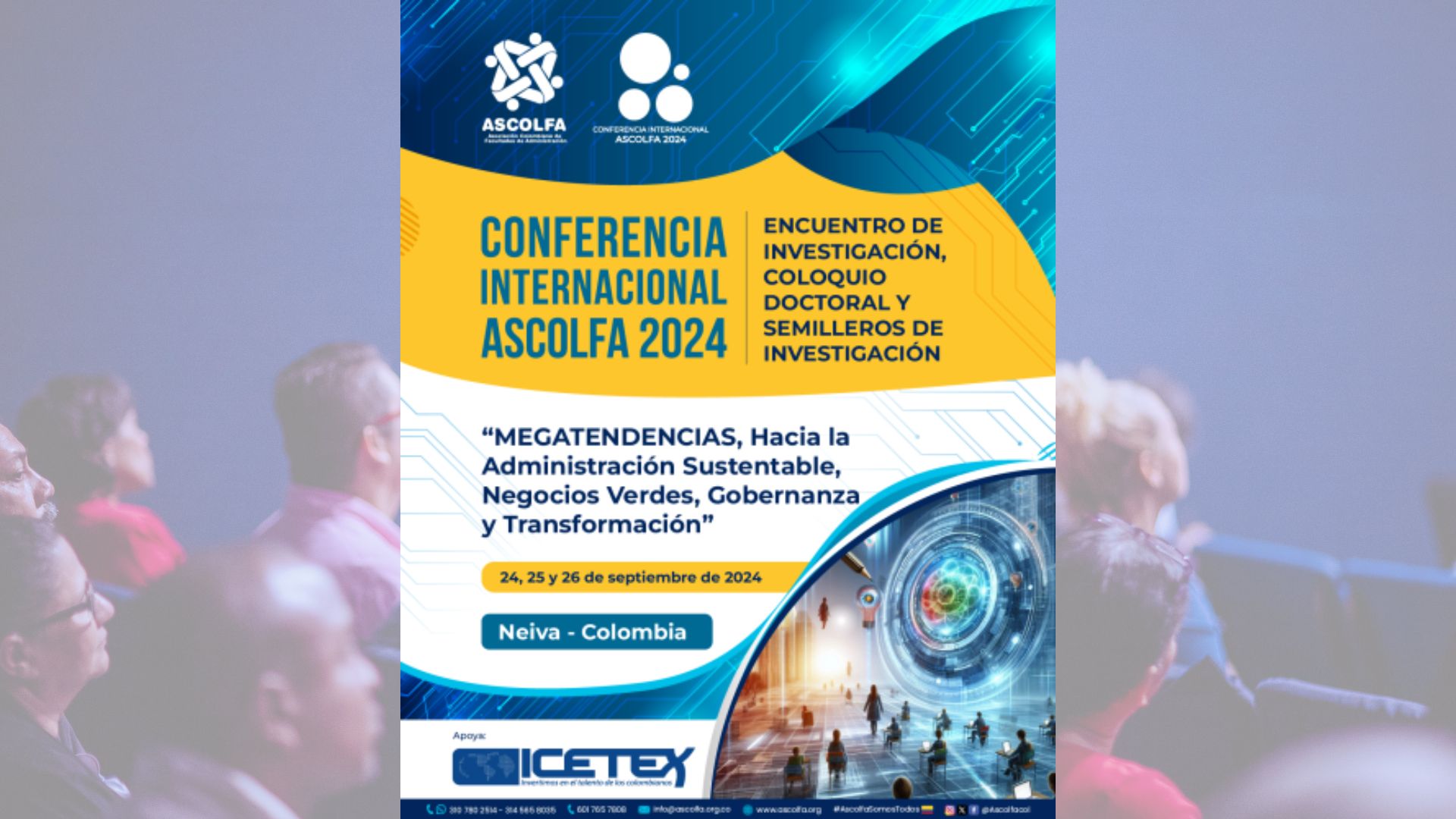 La Conferencia Internacional ASCOLFA 2024 sigue avanzando
