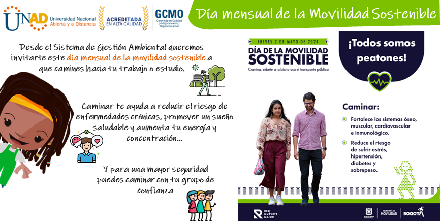Píldora - Día mensual de la Movilidad Sostenible