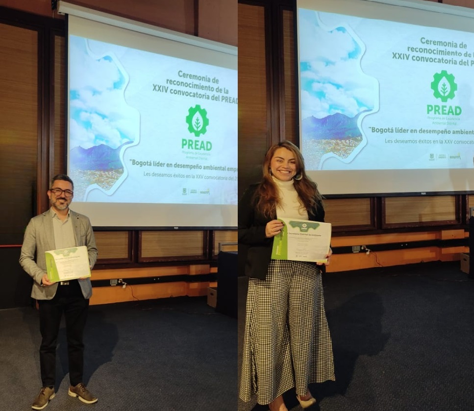 Reconocimiento a la UNAD en la Ceremonia PREAD por su Gestión Ambiental