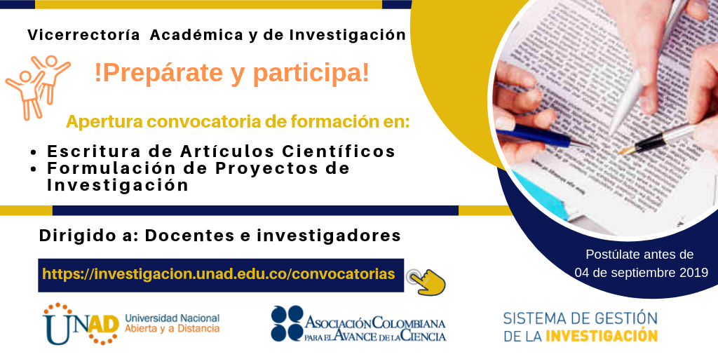 Convocatoria - Cursos de formación en investigación con la ACAC