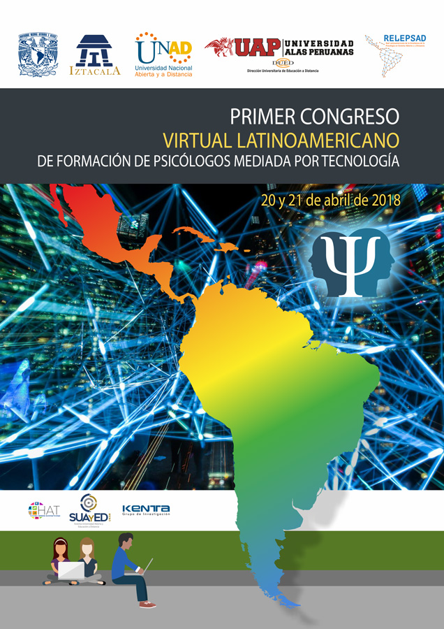 1er. Congreso Virtual Latinoamericano de Formación de Psicólogos mediada por Tecnología