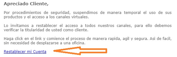 enlaces en email