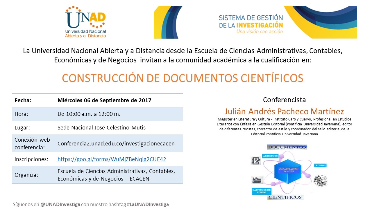 Invitación ECACEN