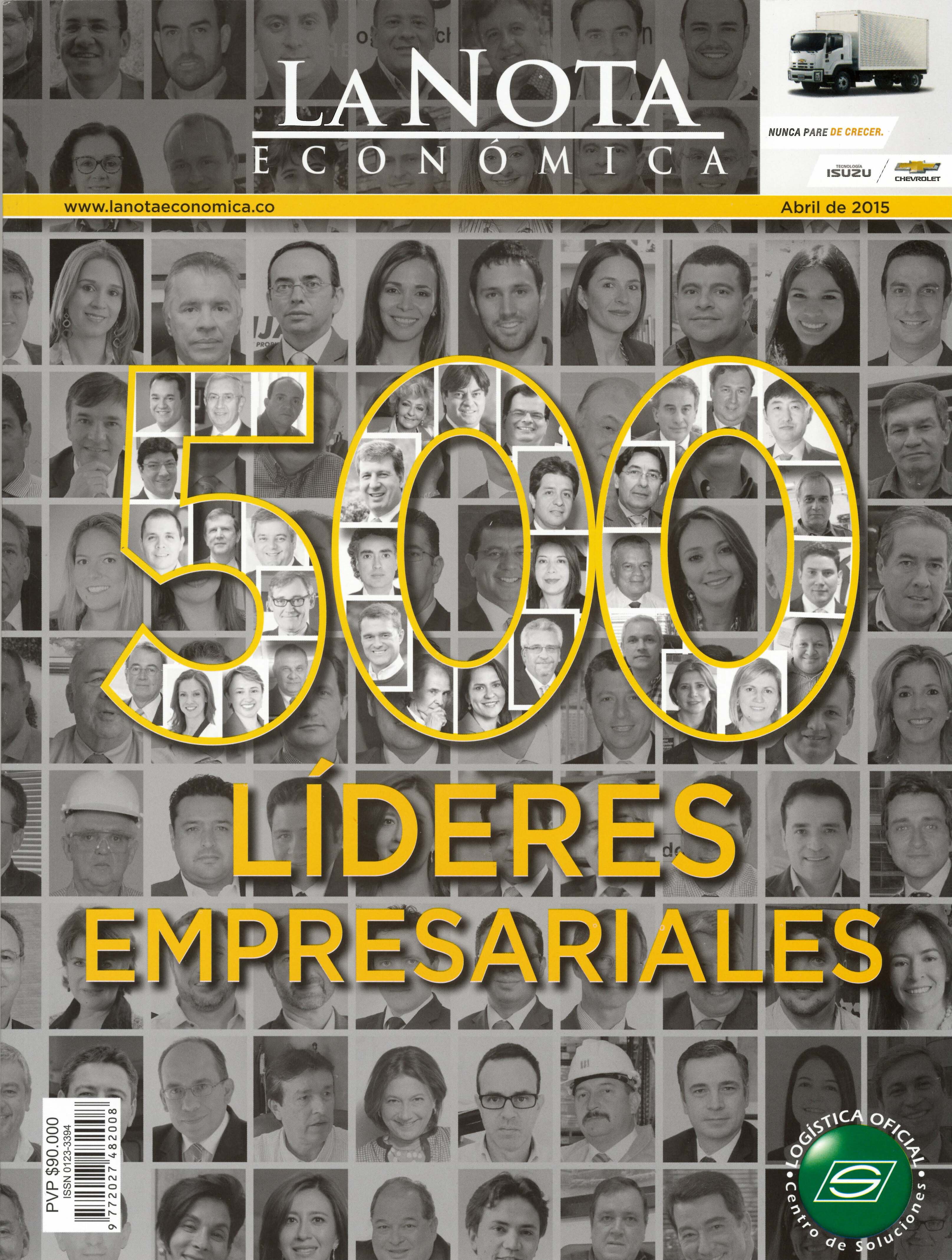 Nuestro Rector uno de los 500 líderes empresariales del país