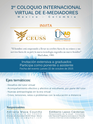 Primer Coloquio Internacional de e-mediadores