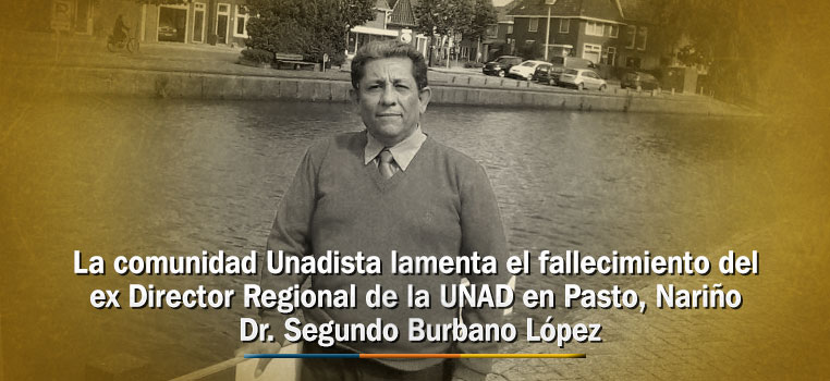Condolencias por el fallecimiento del Doctor Segundo Burbano López