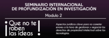 Lanzamiento del Seminario Internacional de Profundización en Investigación