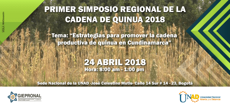 I Simposio Regional de la Cadena de Quinua