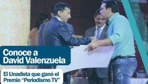 David Valenzuela, es el estudiante de la UNAD galardonado con el Premio de Periodismo ‘Luis Enrique Figueroa’