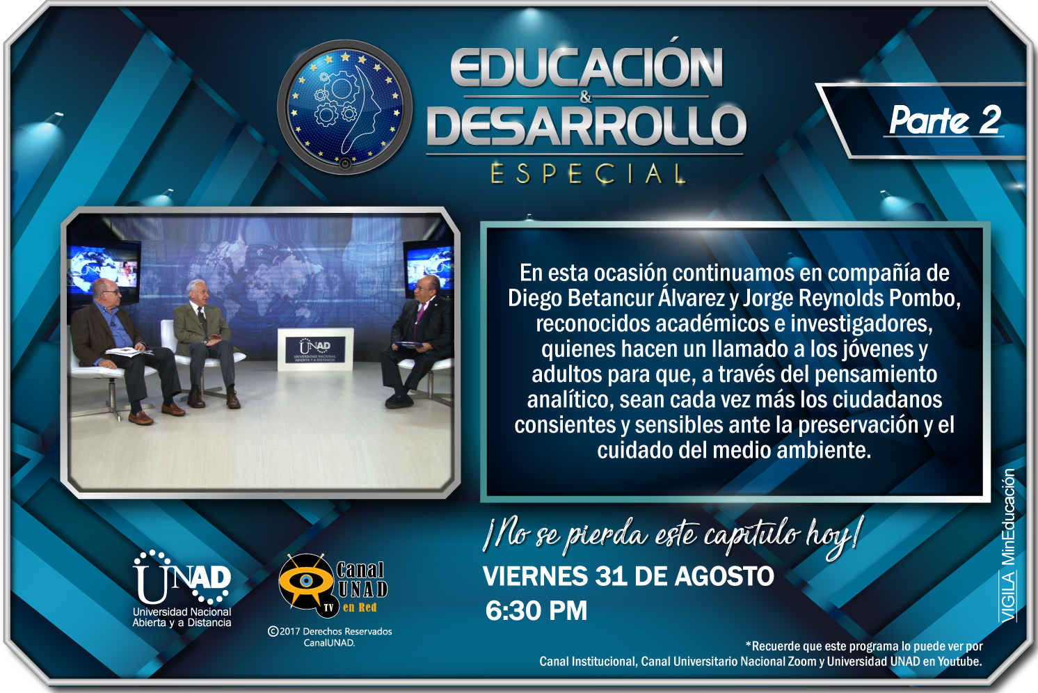 PROGRAMA EDUCACION DESARROLLO 6 Especial Investigadores Publimail 2
