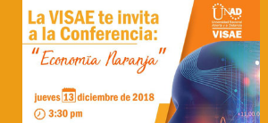 Participa en la conferencia 'Economía Naranja' 