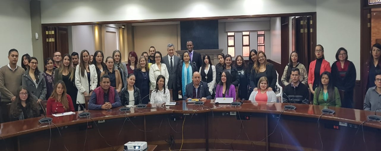 “En un futuro, espero que ustedes sean los mentores de la Universidad” Jaime Alberto Leal Afanador 