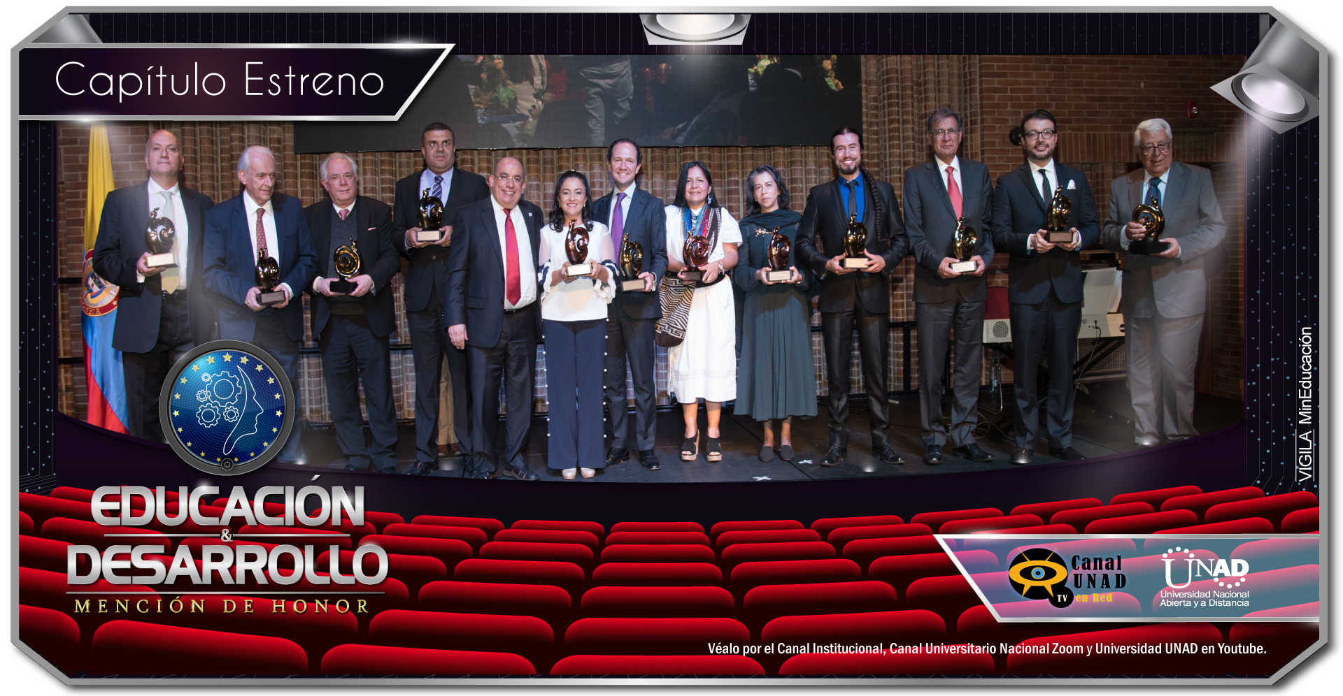 PROGRAMA EDUCACIÓN DESARROLLO 7 Mención de honor TV LANZAMIENTO 7 II