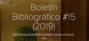 Conozca el Boletín Bibliográfico No.15 de la e-Biblioteca
