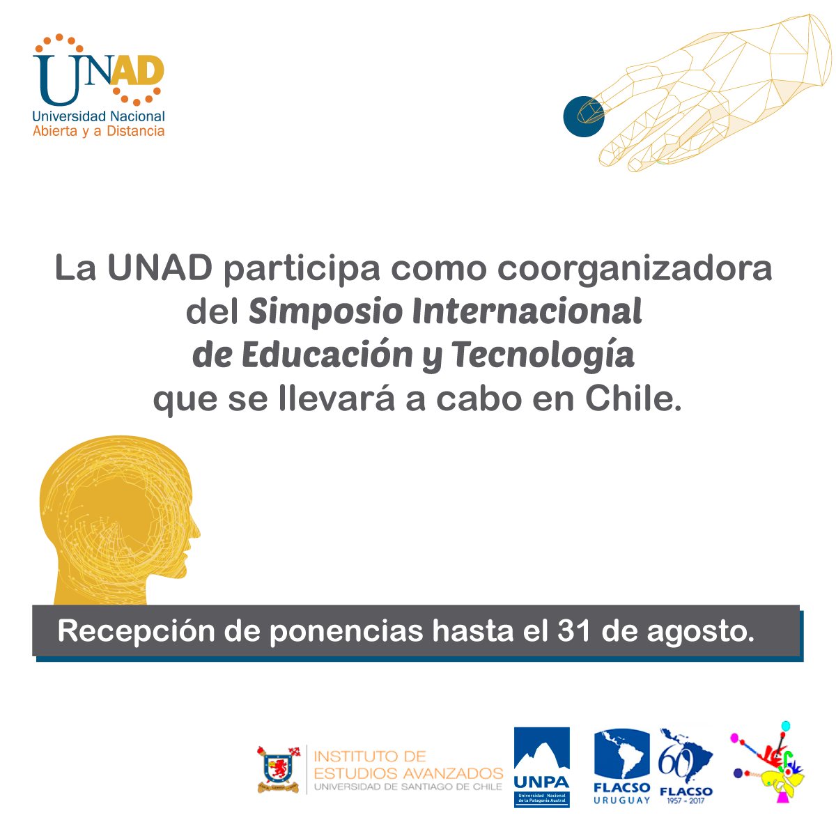 Últimos días para postular ponencia para el V Congreso Internacional Ciencias, Tecnologías y Culturas y el Mini-Congreso Internacional del Conocimiento