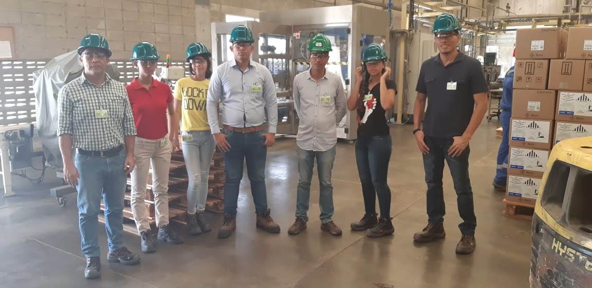 Estudiantes de la Escuela de Ciencias Básicas, Tecnología e Ingeniería del CCAV Puerto Colombia realizan visitas técnicas a empresas de la ciudad de Barranquilla