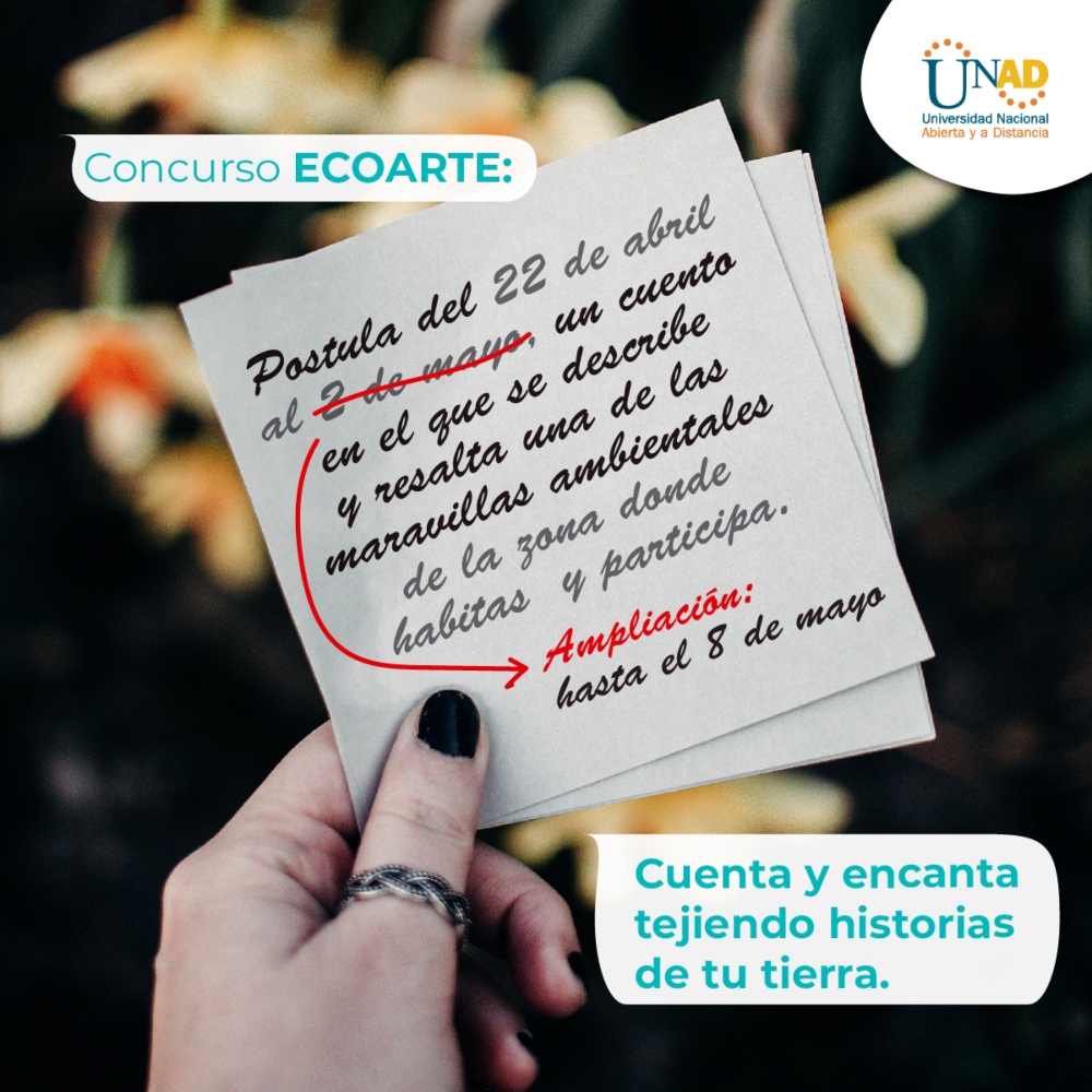 Participa en el concurso “ECOARTE: Cuenta y encanta tejiendo historias de tu tierra”