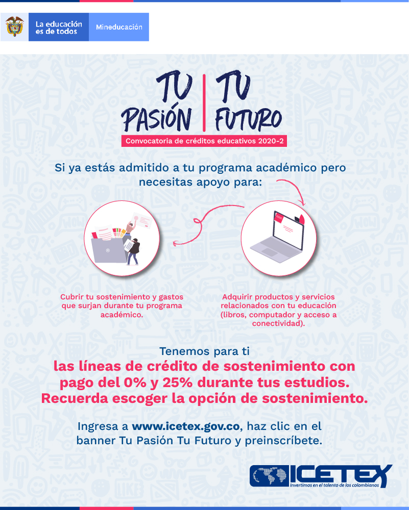 ICETEX crédito de sistenimiento
