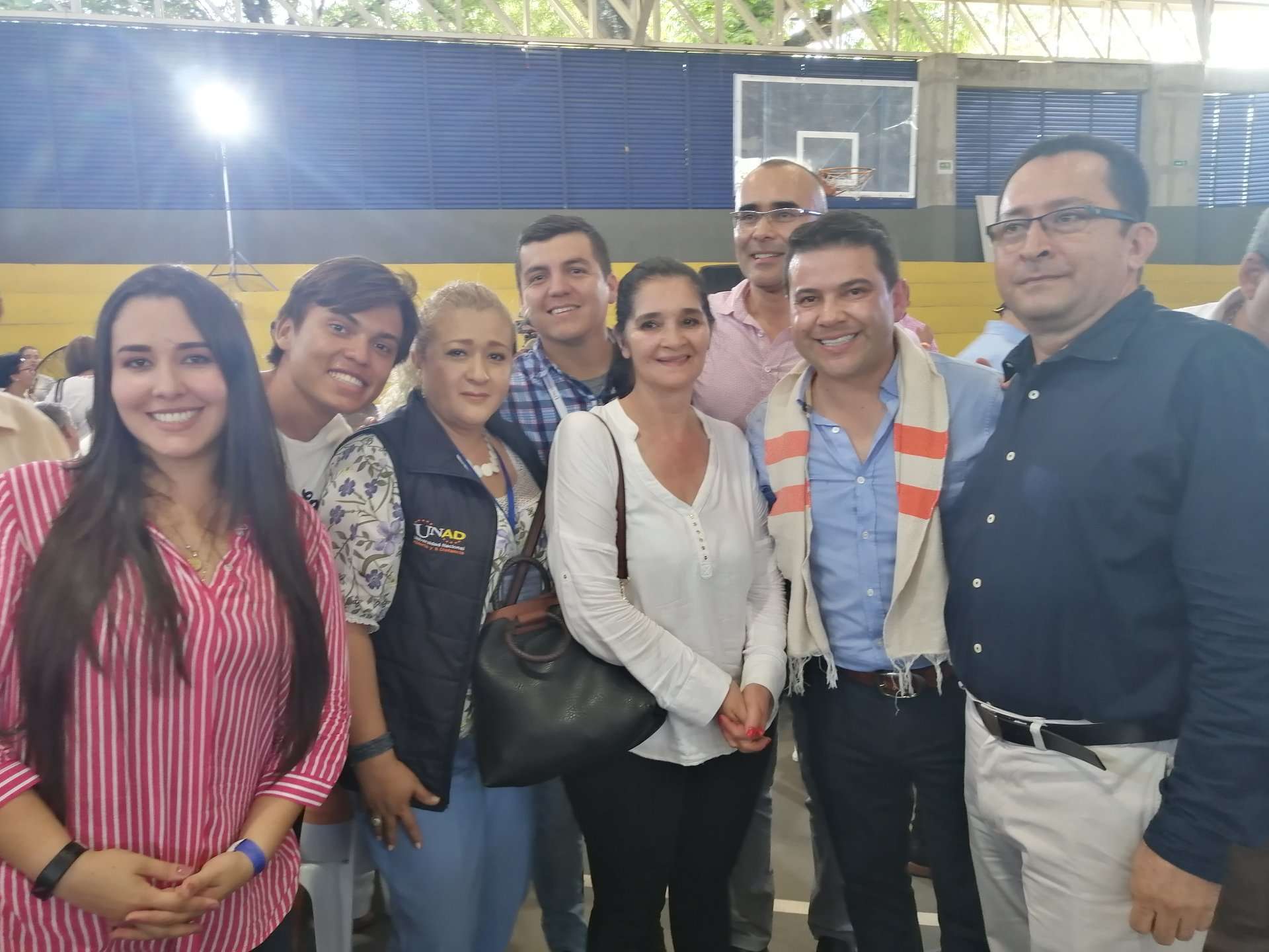 Con el Gobernador de Cundinamarca