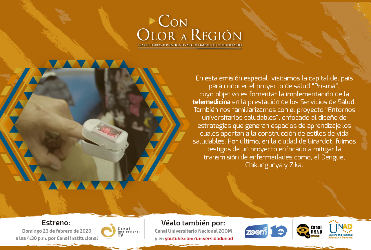 Con Olor a Región - proyecto de salud “Prisma”