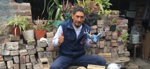 Fredy Núñez, el Unadista que por medio de las artes plásticas salvaguarda historias, saberes y conocimientos que habitan en la memoria de los abuelos de Boyacá