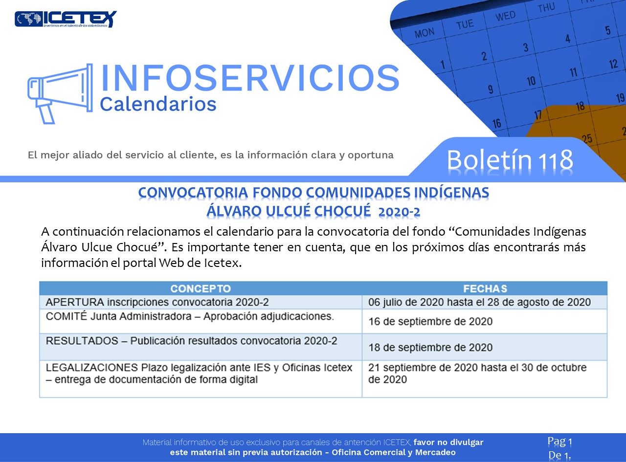 Participa en la convocatoria Fondo Comunidades Indígenas Álvaro Ulcué Chocué 2020-2