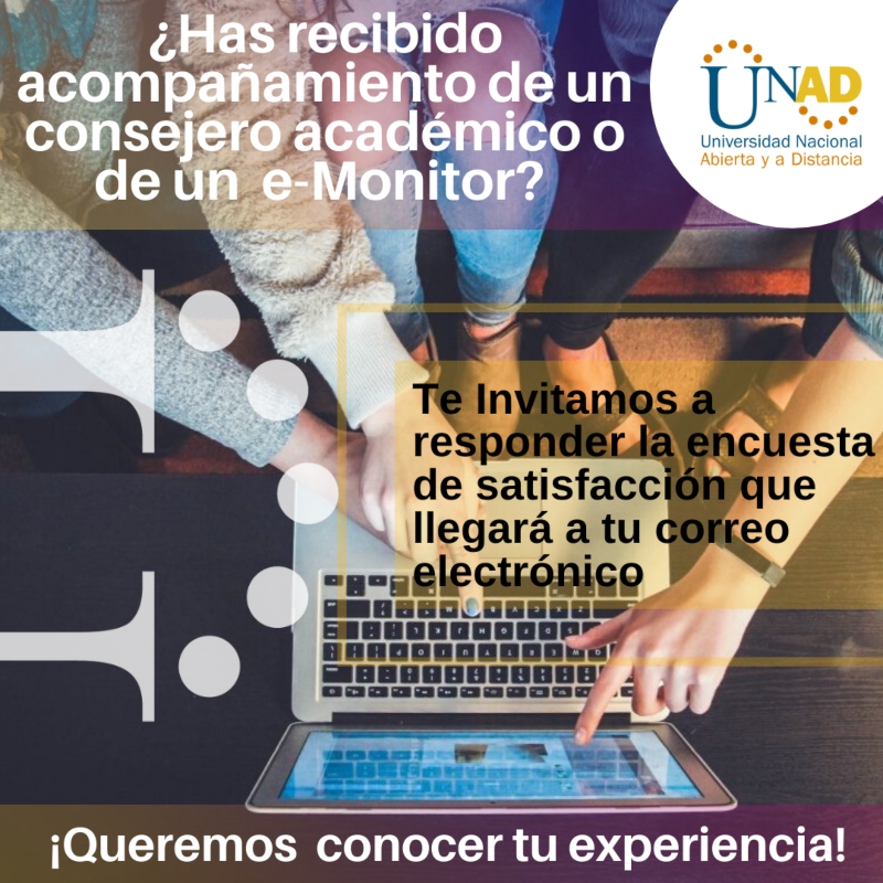 ¿Alguna vez has recibido apoyo de un e-Monitor o un Consejero académico? Califica tu experiencia