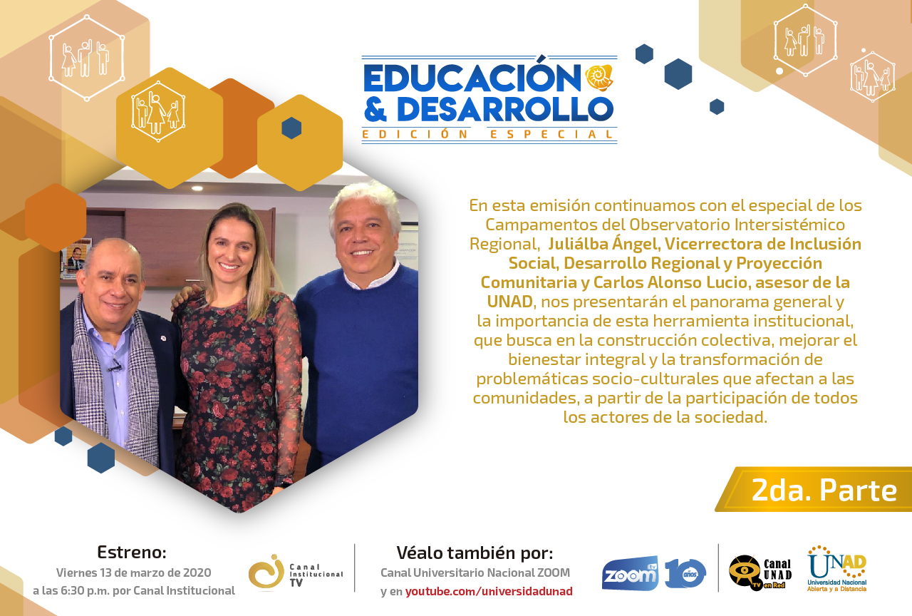 Educación y Desarrollo con Juliálba Ángel y Carlos Alonso Lucio - segunda parte