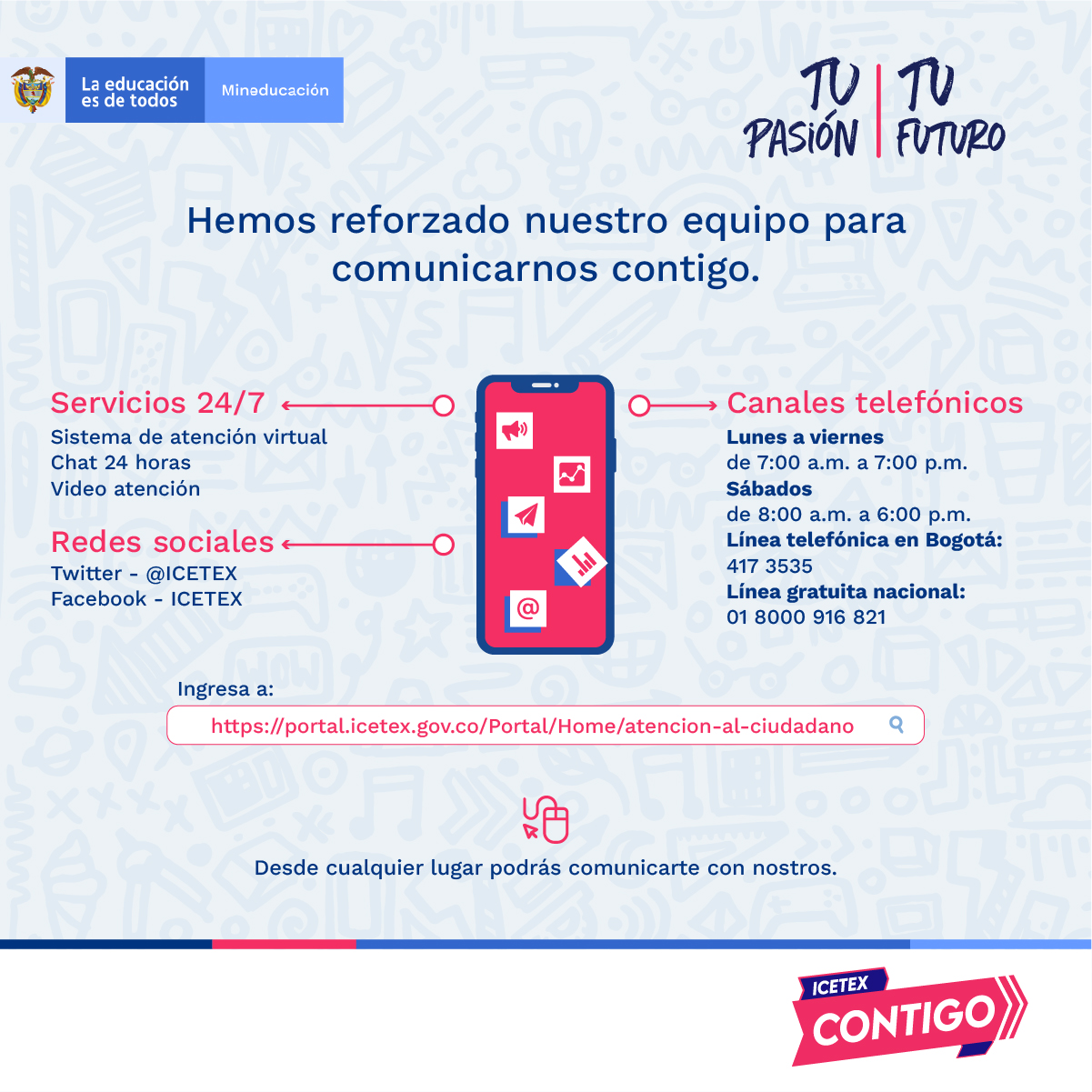 Con la UNAD y el ICETEX, proyéctate en la educación superior