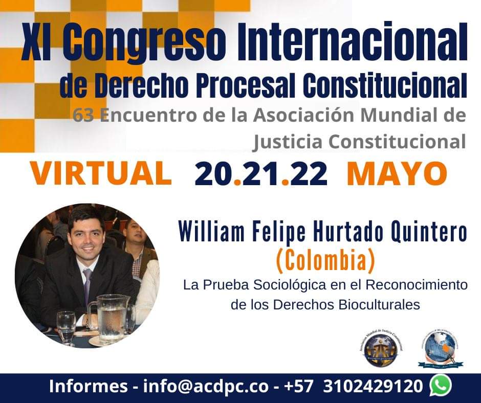 La UNAD estará presente en el XI Congreso Internacional de Derecho Procesal Constitucional