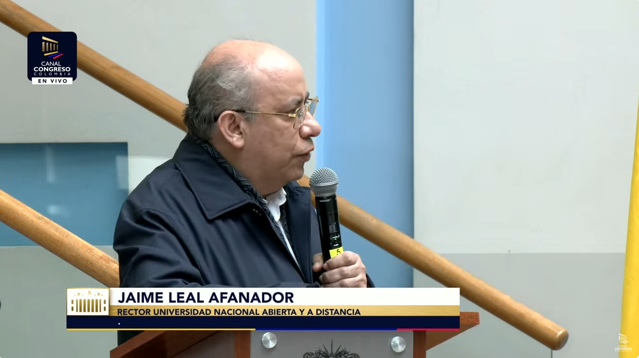 En Audiencia pública del Senado, el rector de la UNAD invitó a sectores políticos a conocer el modelo unadista