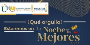La UNAD será reconocida en La Noche de los Mejores 2022