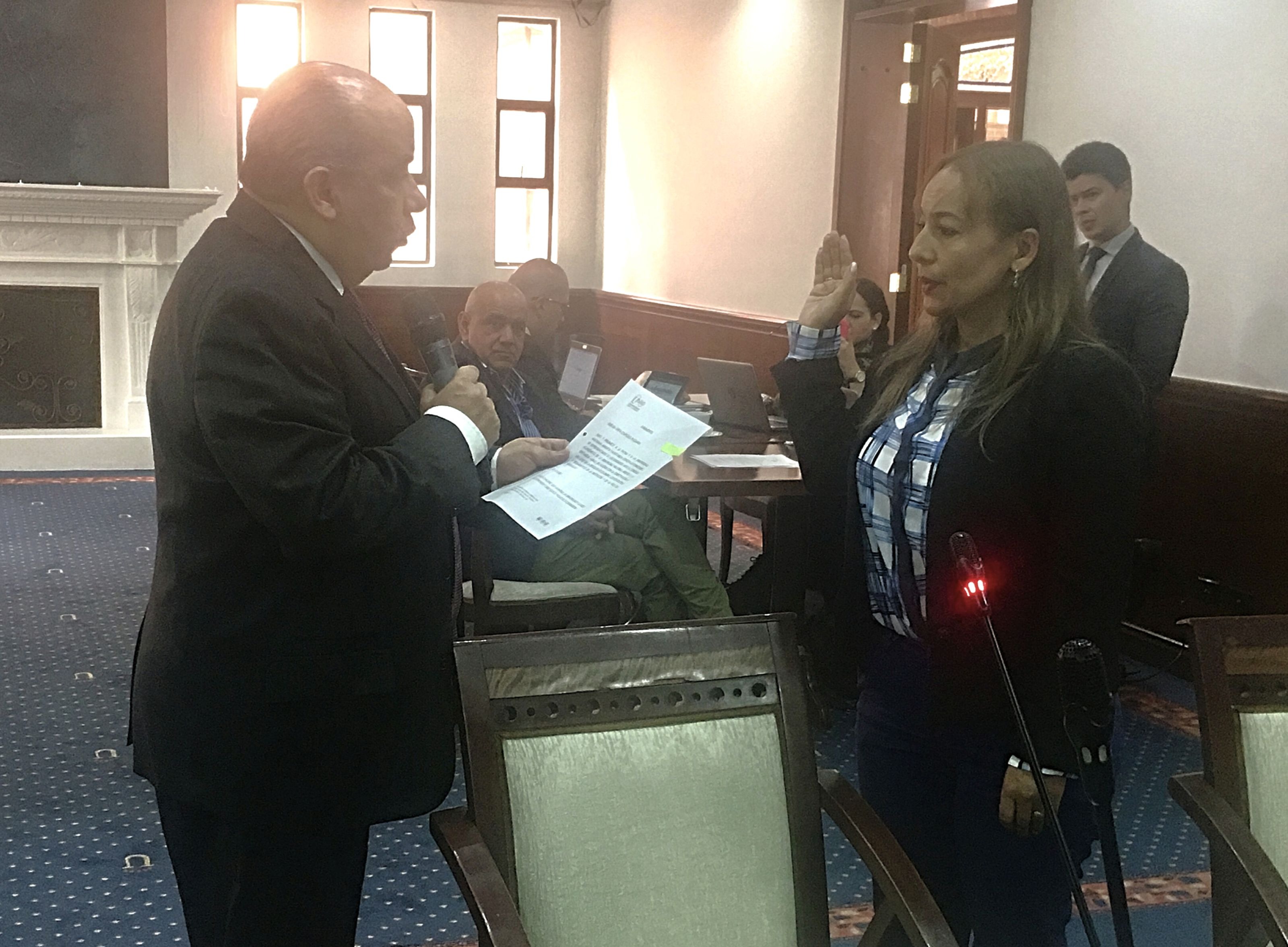 Orfa Diony Céspedes Pulgarin se posesionó como nueva representante de los egresados UNAD